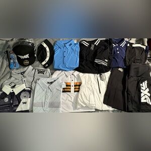 PXG Golf Clothes LOT! New authentic PXG Golf. Resellers. 15 pieces $2,000 retail